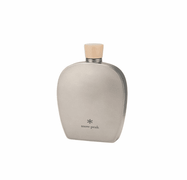 Snow Peak Titanium Flask in 8.4 oz