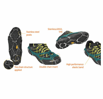Snowline Chainsen Trail Light Ice Cleats