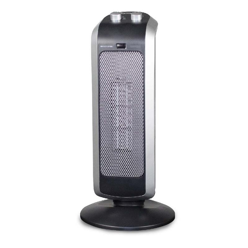 SoleusAir 1500W 19 Ocillitating Fan Ceramic Tower Heater - My Cooling Store