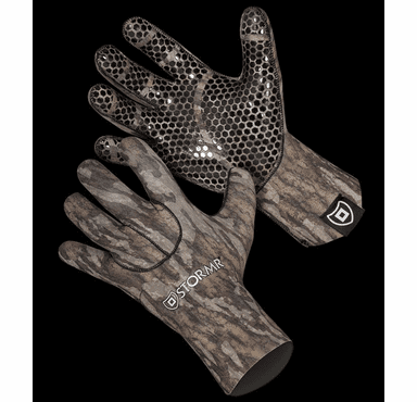 Stormr Stealth Decoy Glove - Mossy Oak Bottomland (Size XS)