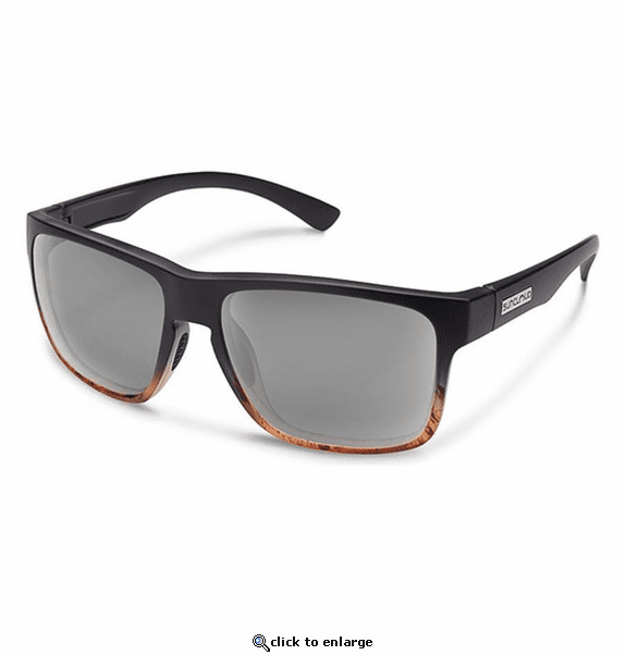 Suncloud Injection Rambler Black Tortoise Fade Polarized Gray Sunglasses