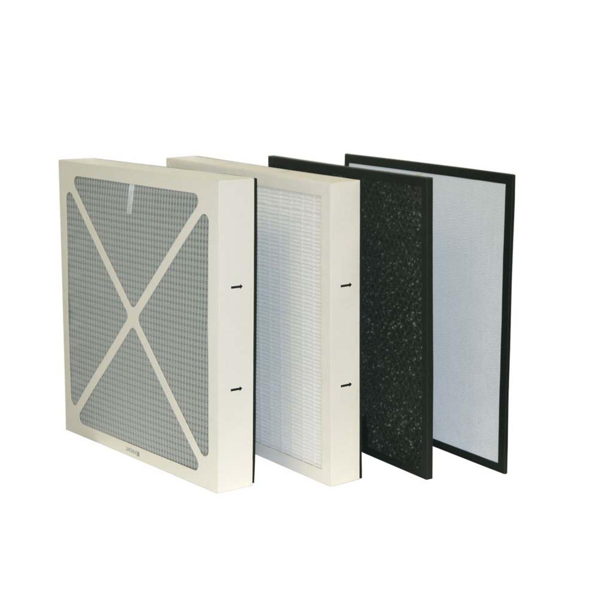 Sunpentown Heavy Duty Air Cleaner with HEPA/Carbon/VOC/TiO2 Filter with