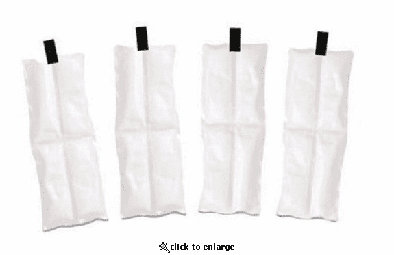 TechKewl Cool Pax Replacement Phase Change Inserts 6665V with Velcro
