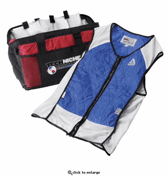 TechKewl Elite Hybrid Sport Phase Change Cooling Vest