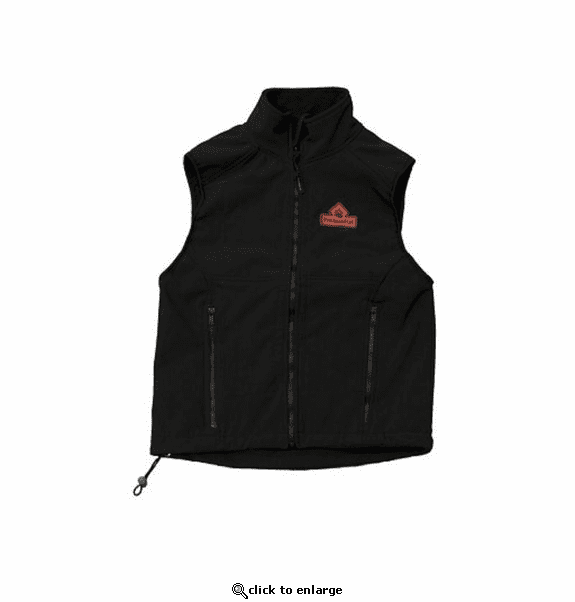 TechNiche Heating Fleece Vest Softshell, Powered by Heat Pax