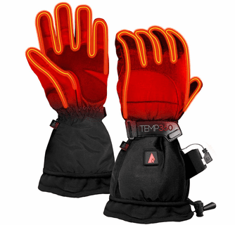 Temp360 5V Men's Battery Heated Snow Gloves