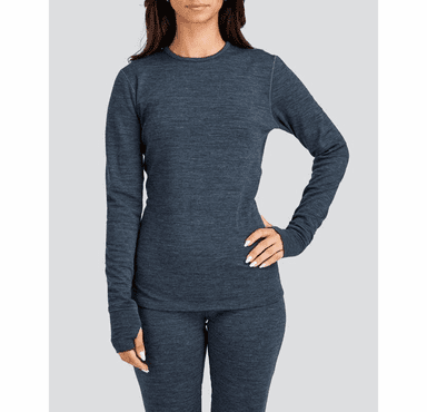 Terramar Women's 3.0 Merino Flex Wool Crew