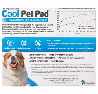 The Green Pet Shop Self-Cooling Pet Pad - Small