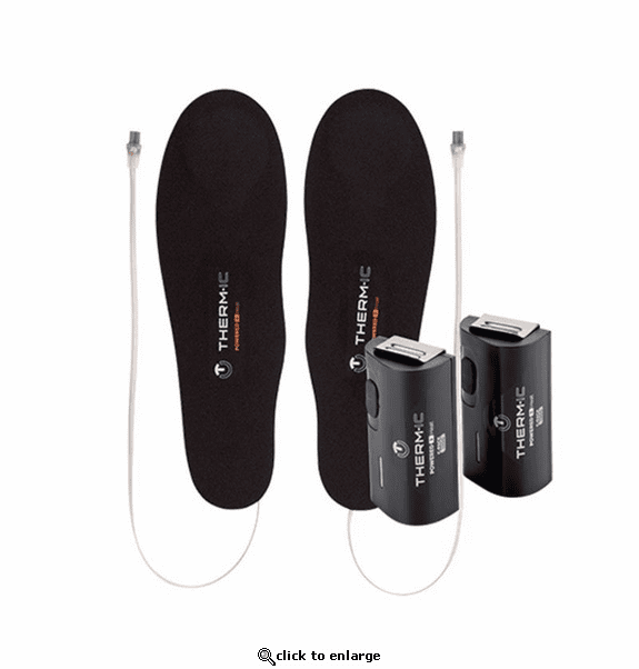 Therm-ic Heated Insoles & Battery Kit - C-Pack 1300 Heat Flat Kit
