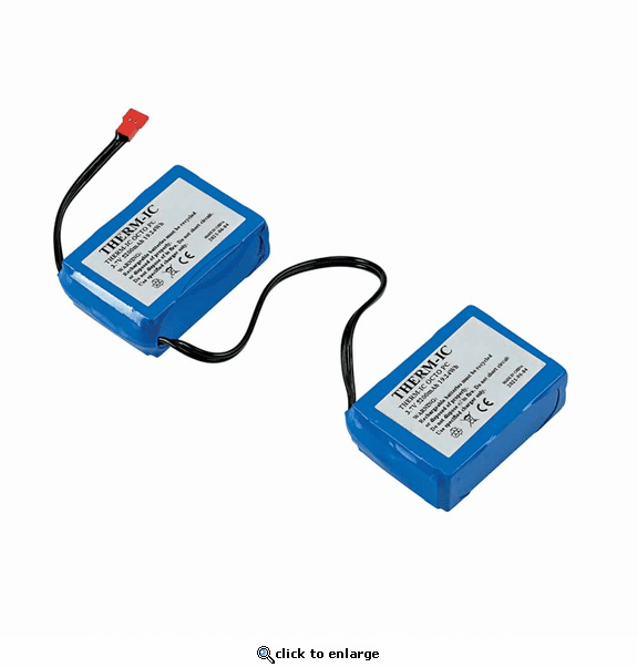 Therm-ic Ultra Heat Boost Gloves Batteries Replacement Kit 5200 (Batteries/Charger)