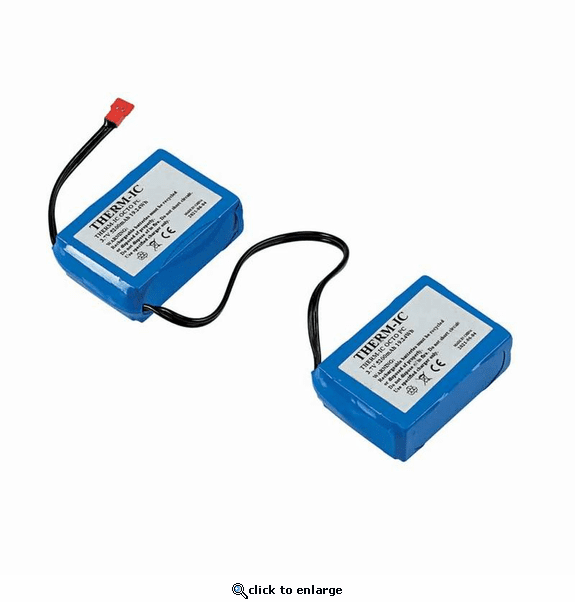 Therm-ic Ultra Heat Boost Gloves Batteries Replacement Kit 5200 (Batteries/Charger)