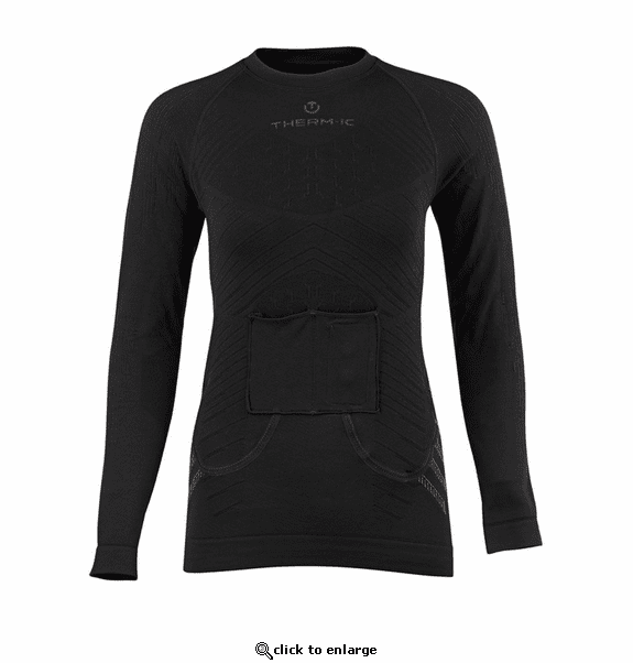 Therm-ic Women's Ultra Warm S.E.T Baselayer Top With Battery