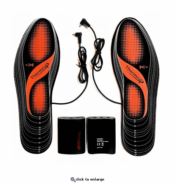 Thermrup Heatable Insole Battery Operation