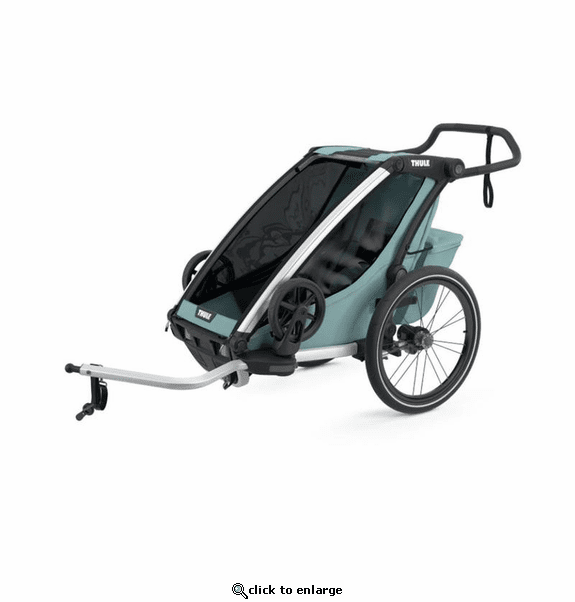 Thule Chariot Cross 1-Seat Multisport Bike Trailer - Alaska Blue