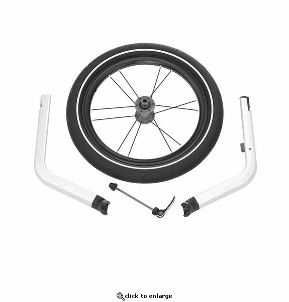 Thule Chariot Jogging Kit 1 - Lite/Cross - Aluminum/Black