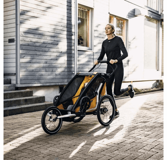 Thule Chariot Jogging Kit 1 - Lite/Cross - Aluminum/Black
