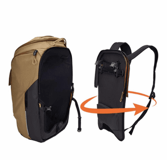 Thule Paramount Hybrid Pannier and 26L Backpack