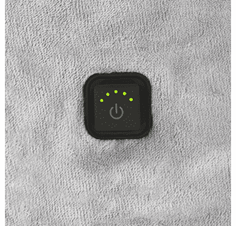 True North by Sleep Philosophy Plush Heated Throw with Built-In Control - 50"Wx70"L