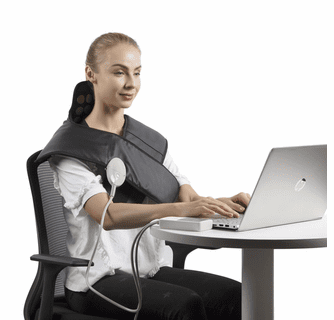 UTK Far Infrared Heating Pad - Natural Jade Heating Pad for Neck & Shoulder 21.5"x23.5"