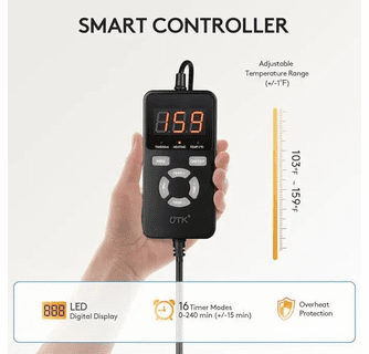 UTK Far Infrared Hip Heating Pad for Sciatica Pain Relief