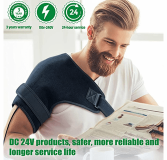UTK Far Infrared Shoulder Heating Pads Electric Heated Shoulder Wrap
