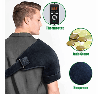 UTK Far Infrared Shoulder Heating Pads Electric Heated Shoulder Wrap