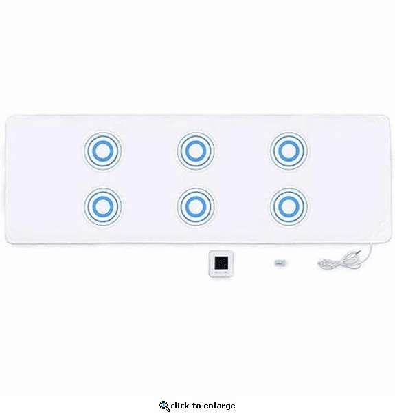 UTK Full Body PEMF Mat, Pulsed EMF Therapy - 0.5-72Hz, 79X16 Inch - White