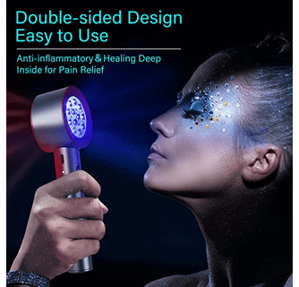 UTK High Power 24 LED Red Light Therapy Device with 470/660/850/940nm Wavelength