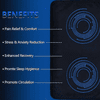 UTK Nalax BioPEMF Mat, Mimic Earth Magnetic Field Therapy - Black