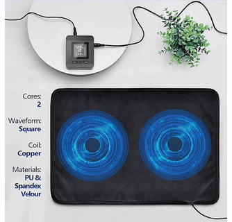 UTK Nalax BioPEMF Mat, Mimic Earth Magnetic Field Therapy - Black