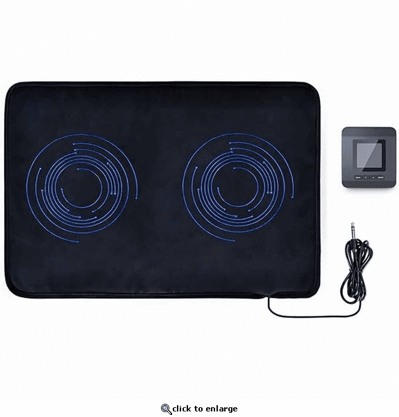UTK Nalax BioPEMF Mat, Mimic Earth Magnetic Field Therapy - Black
