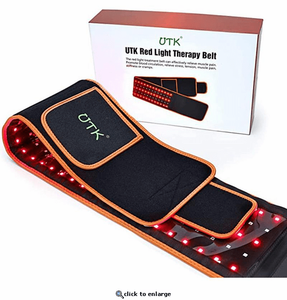 UTK Red Light Therapy Wrap Belt for Body, Back & Joint Pain Relieve