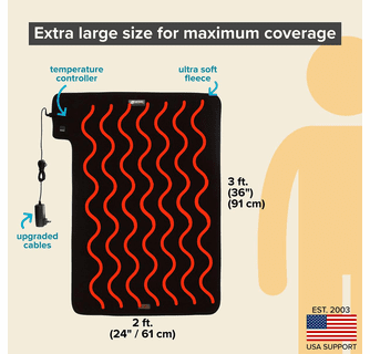 Venture Heat 10-Hour Large Infrared Heating Pad
