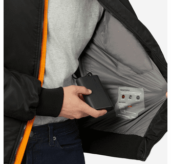 Venture Heat 12V MAX Bluetooth Battery Heated Bomber Jacket
