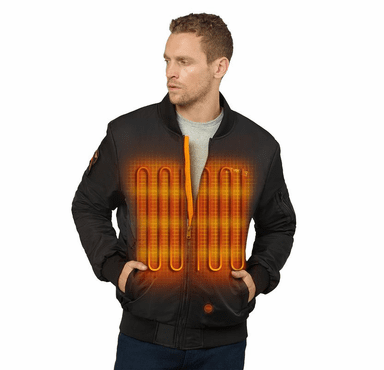 Venture Heat 12V MAX Bluetooth Battery Heated Bomber Jacket