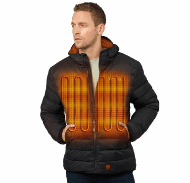 Venture Heat 12V Men's Down Bluetooth Battery Heated Jacket