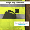 Venture Heat 5V 3 Speed Wearable Cooling Cooling Fan Vest