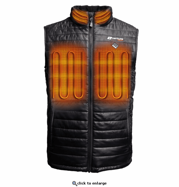 Venture Heat 7V Men's Battery Heated Puffer Vest