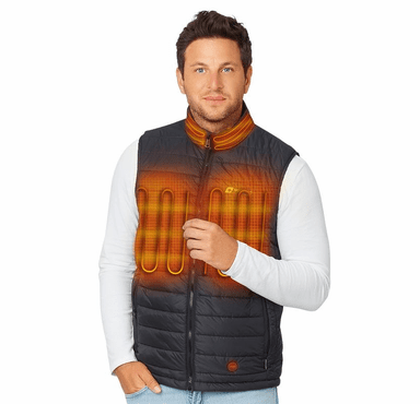 Venture Heat 7V Men's Bluetooth Battery Heated Puffer Vest
