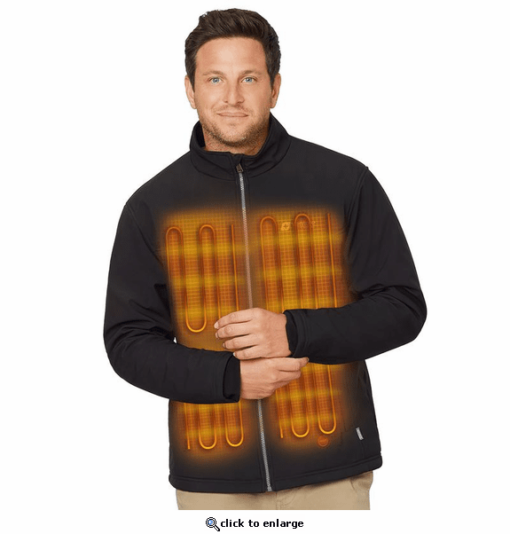 Venture Heat 7V Men's Bluetooth Softshell Battery Heated Jacket
