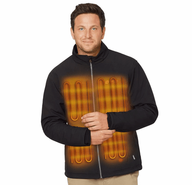 Venture Heat 7V Men's Bluetooth Softshell Battery Heated Jacket