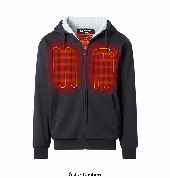 Venture Heat 7V Polar Fleece Battery Heated Hoodie