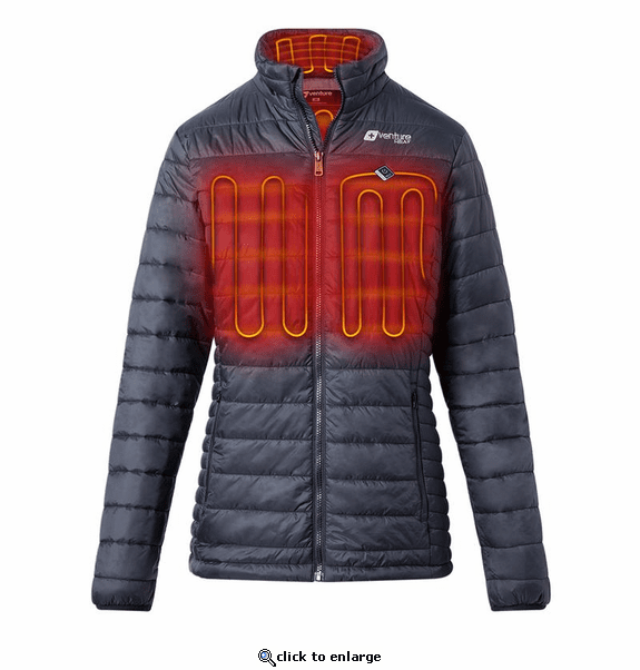 Venture Heat 7V Women's Battery Heated Puffer Jacket