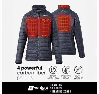 Venture Heat 7V Women's Battery Heated Puffer Jacket