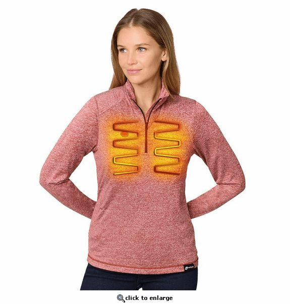 Venture Heat 7V Women's Bluetooth Battery Heated Shirt