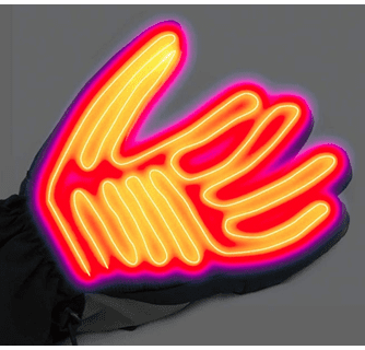 Volt Heat Titan 7V Waterproof Leather Heated Gloves for Men