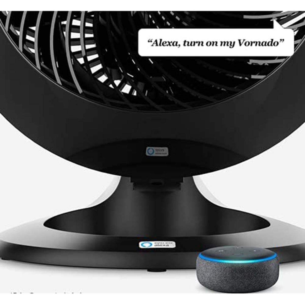 Vornado 660 AE Large Whole Room Works 4 Speeds Air Circulator Fan with  Alexa Enabled - Black - My Cooling Store