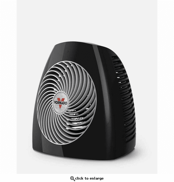 Vornado MVH Whole Room Heater - Black