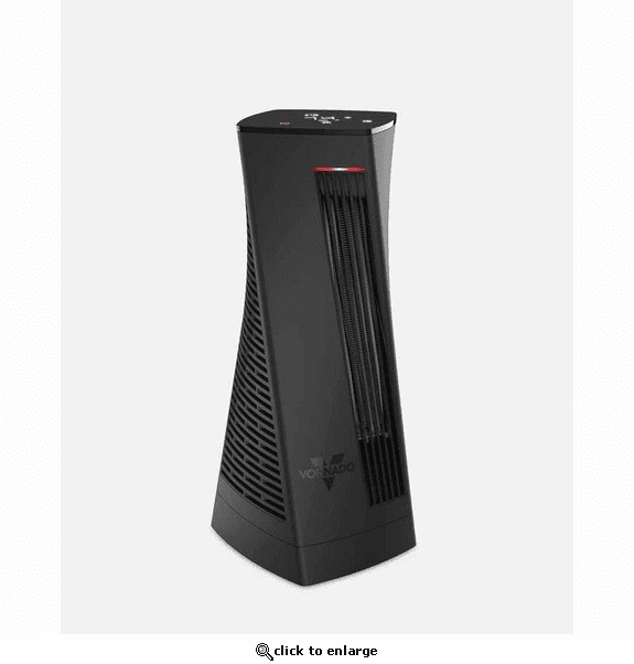 Vornado OSCTH1 Whole Room Oscillating Tower Heater - Black