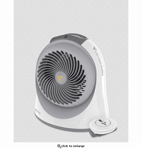 Vornado Sensa Cribside Sensing Nursery Heater with Auto Climate - Ice White